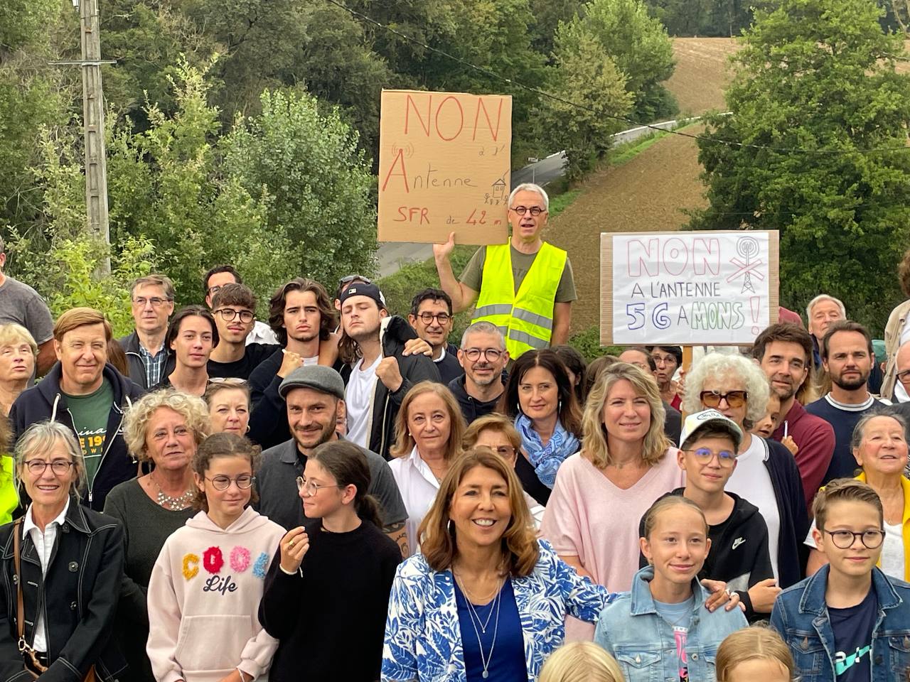 Près de Toulouse, des habitants en colère face au projet d’implantation d’une antenne-relais de 42 m